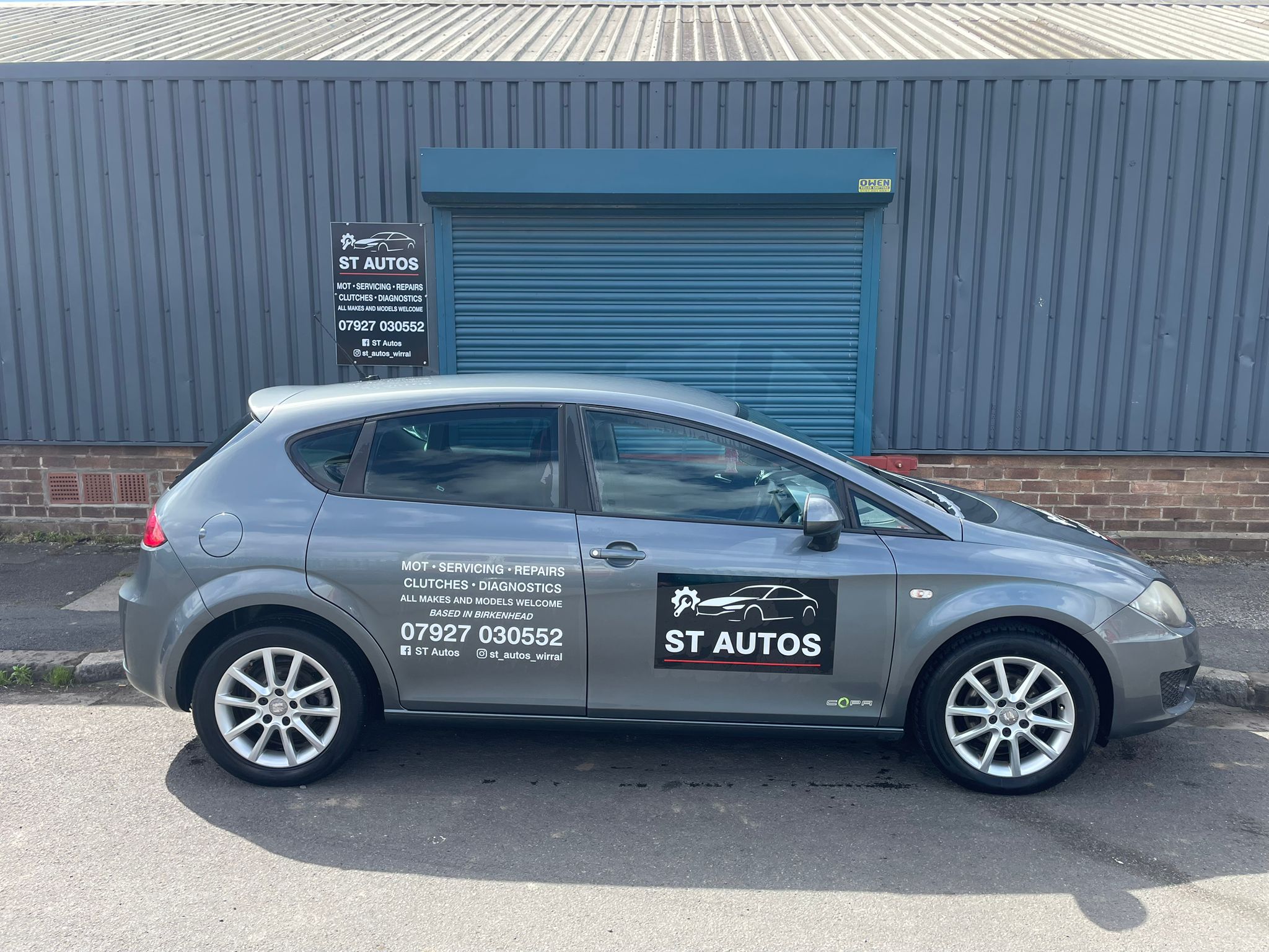 ST Autos branded car
